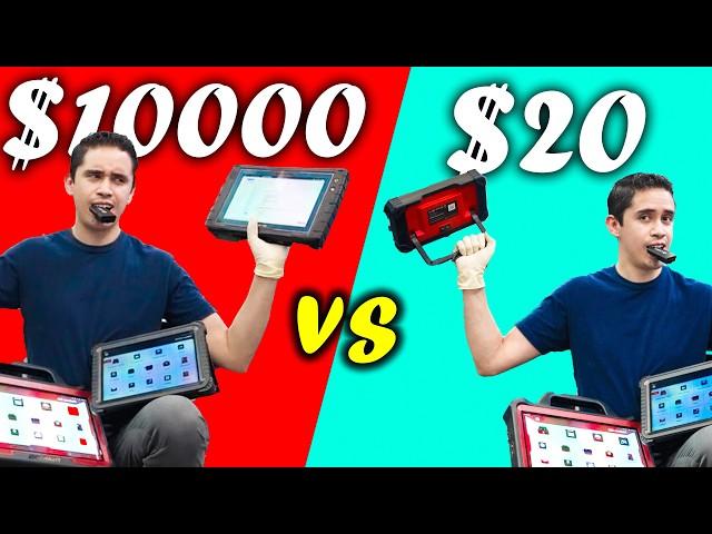 Comparando un escaner de $20  vs uno de $1000.... SERÁ MEJOR..?