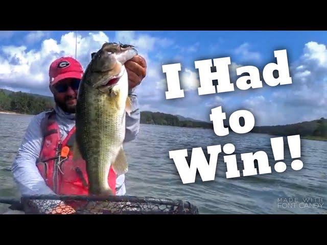 I Just Couldn't Come in 2nd in this Bass Tournament - KBF Challenge