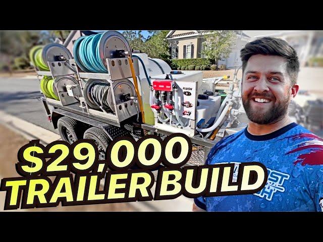 $29,000 Pressure Washing Trailer Build Walkthrough