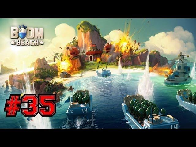 Boom Beach Let's Play Ep.35 | Headquarters Level 6: Attack Them From the REAR!