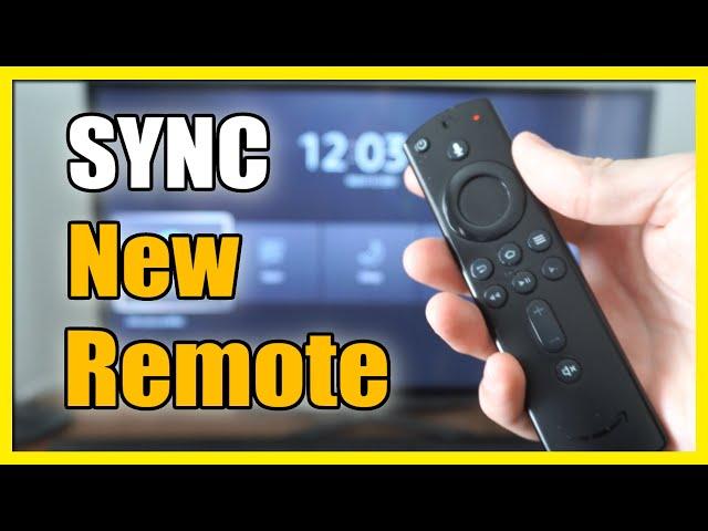 How to PAIR New Fire TV Stick Remote & Without Old Remote (Fast Tutorial)