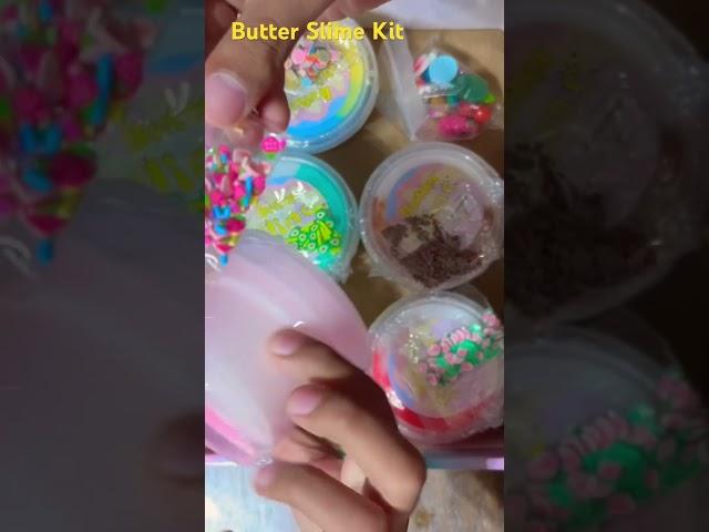 DIYSlime#ButterslimeKit#Unboxingslimekit#Satisfactoryslime#Slimecraft