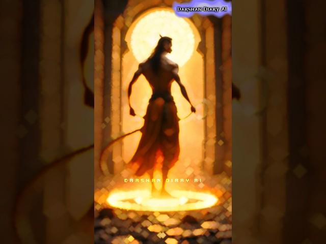 Jai hanuman gyan gun sagar a1l23l5 #hanumanji #hanumanchalisa #hamareramji #bhajan #viralshorts #ai