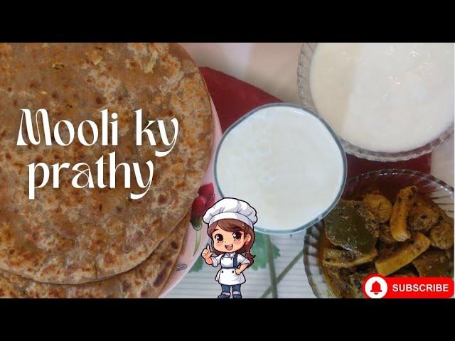 Crispy Mooli Ky Prathy (مولی کے پراٹھے کی ریسیپی) | Urdu Hindi Vlogs | Lahori Chaska