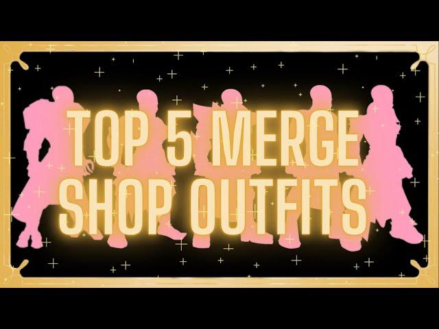 AQW - 4 outfits you can get QUICKLY from merge shops - AC TAGGED  - 2022