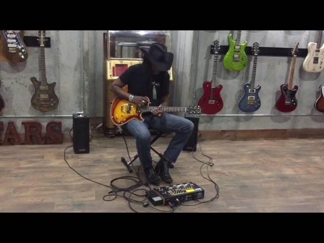 Visiting Knaggs dealer Rebel Guitars in Alabama Fractal Audio AX8