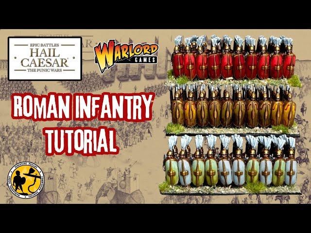 Warlord Games | Epic Battles Hail Caesar | Roman Infantry Tutorial