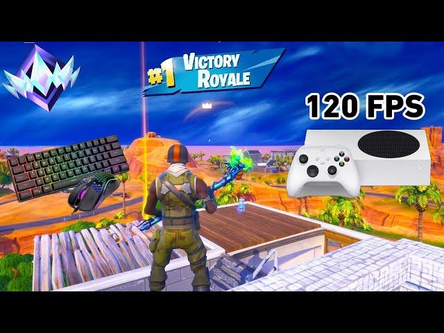 Fortnite Unreal Ranked Reload Xbox Series S | Keyboard & Mouse Gameplay | 120 FPS