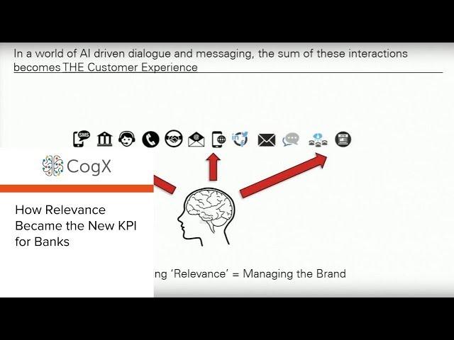 CogX 2018 - How Relevance Became the New KPI for Banks | CogX