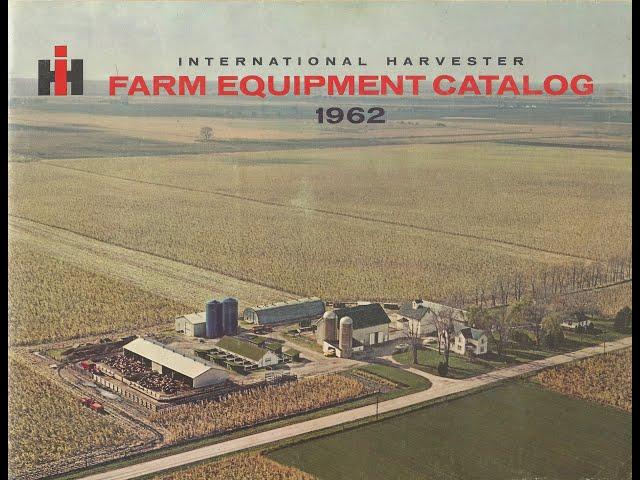 1962 INTERNATIONAL HARVESTER Farm Equipment Catalog #farmall51 #buyersguide #farmall #farm #tractor