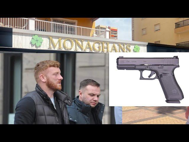 Ross Monaghan and Eddie Lyons jr gunned down out in Spain.