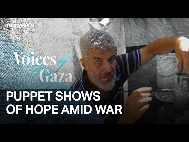 Voices of Gaza: Puppeteer shares stories despite war and destruction