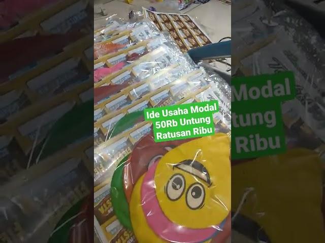 Ide Usaha Modal 50Rb Untung Ratusan Ribu (Usaha Modal Kecil) #shorts