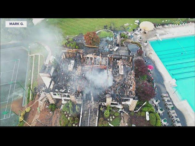 Popular Hampton Cove clubhouse destroyed by fire