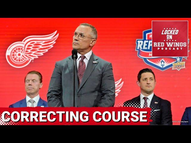 How can Yzerman get the Red Wings rebuild back on track?