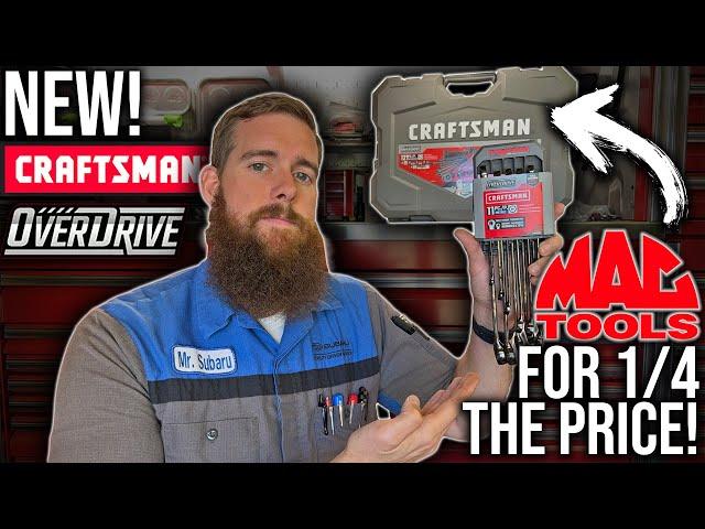 All New Craftsman Overdrive Series! MAC RBRT For Pennies On The Dollar?! We Look At The New Line!