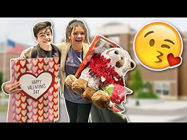 I GOT A VALENTINE!! 16 Year Old Asks Girl On CAMERA!