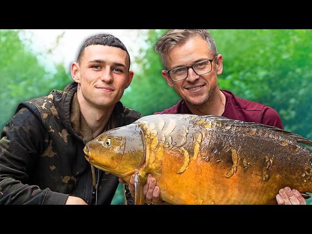 Manchester City Star Phil Foden Swaps Football For Carp Fishing With Neil Spooner | Spooners Vlog