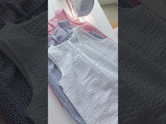 #민소매옷만들기 #인바이어스쉽게 #sewingtip