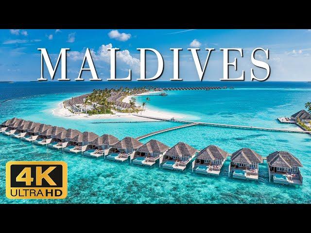 MALDIVES 4K Ultra HD (60fps) - Scenic Relaxation Film with Cinematic Music - 4K Relaxation Film