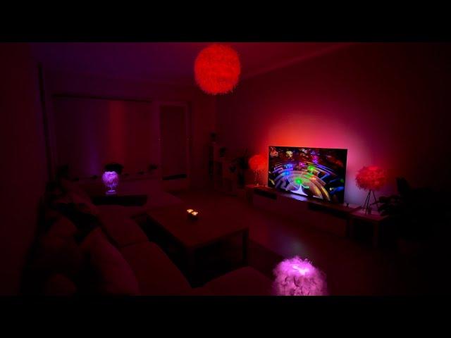 Phillips Ambilight Hue | Colors of light demo |