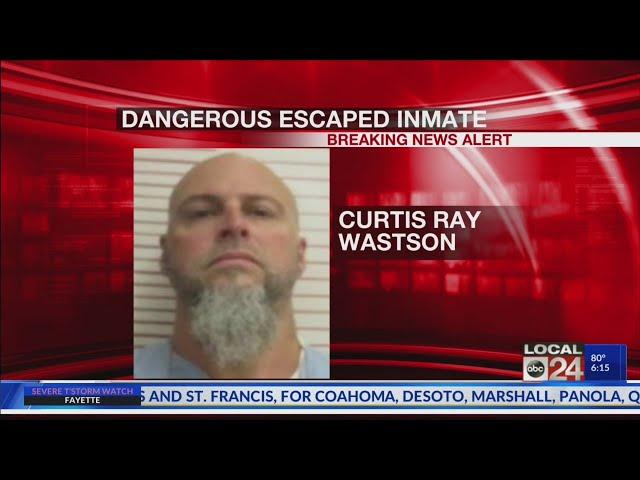 Curtis Ray Watson escapes from West Tennessee State Penitentiary, is person of interest in murder of