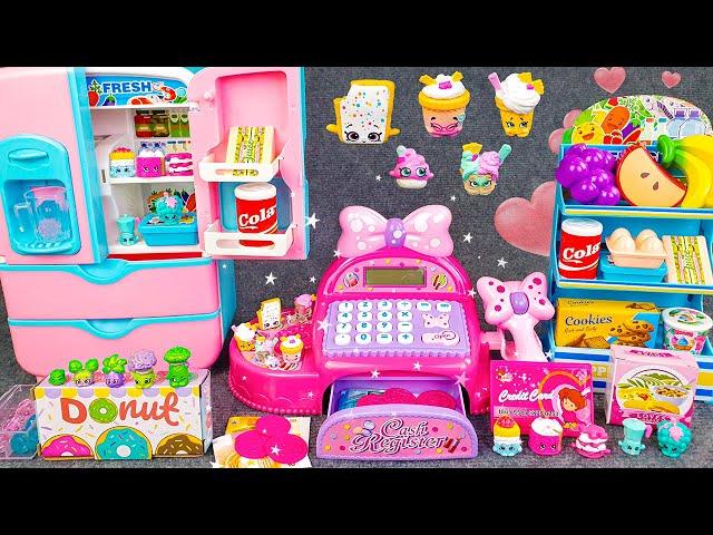 Satisfying with Unboxing Cute Pink Kitchen Playset Collection, Cash Register & Refrigerator | ASMR