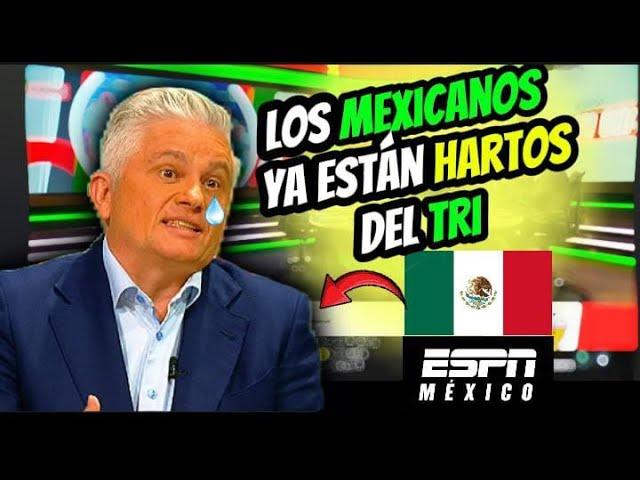 ¡DESESPERO MEXICANO! "EL TRI YA NO TIENE ENCANTO Y LA GENTE ESTÁ HARTA DE NUESTRA SELECCIÓN"