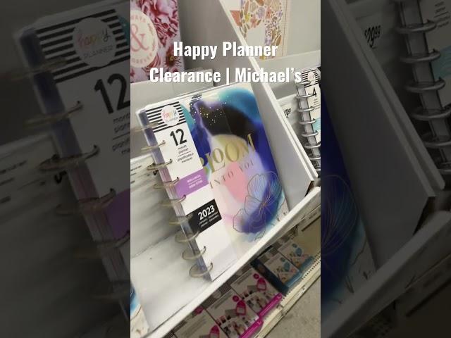 #happyplanner #plannercommunity #planner Happy Planner Clearance at Michael’s @yoyofinds