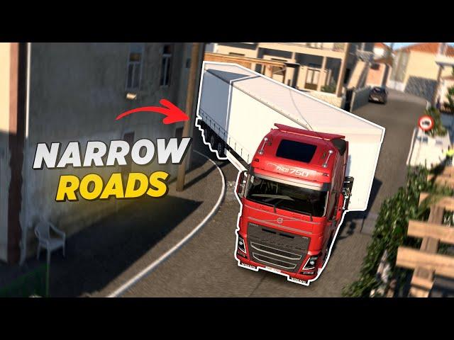 New Narrow Roads in Greece DLC - Euro Truck Simulator 2