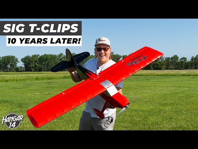 Flying My Favorite RC Plane After 10 Years! | SIG T-Clips Re-Maiden!