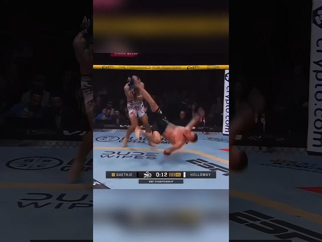 The Craziest Ever End To a UFC Fight!