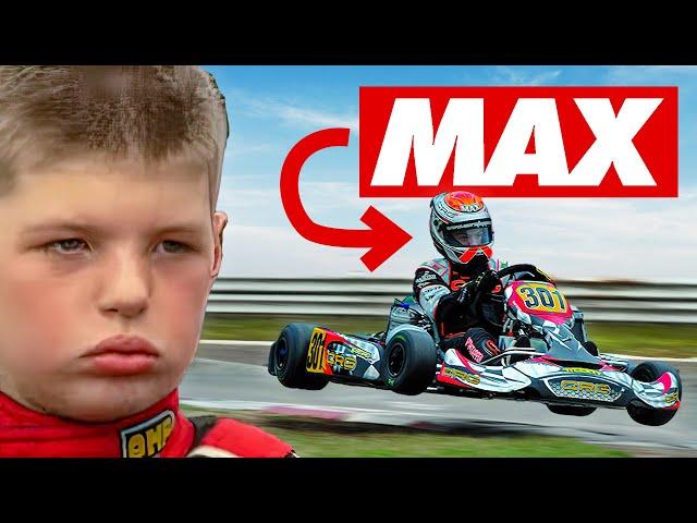 Young Max Verstappen’s INSANE Driving Style