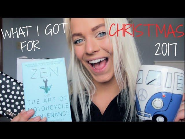 WHAT I GOT FOR CHRISTMAS 2017 | Sarah Burgett