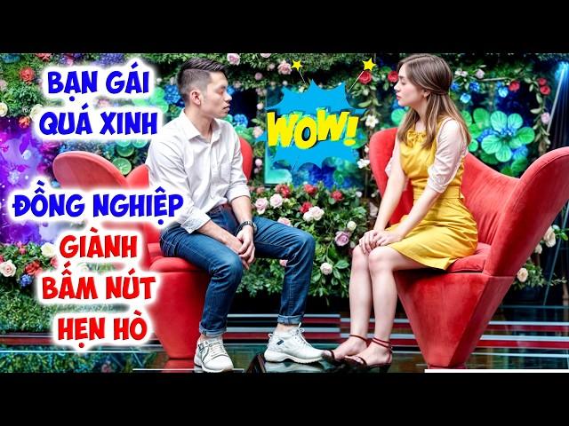 Cô nàng MẶT XINH NHƯ BÚP BÊ khiến bạn trai VỒ VẬP BẤM NÚT ÔM HÔN la hét có vợ rồi -Hẹn Hò Quyền Linh