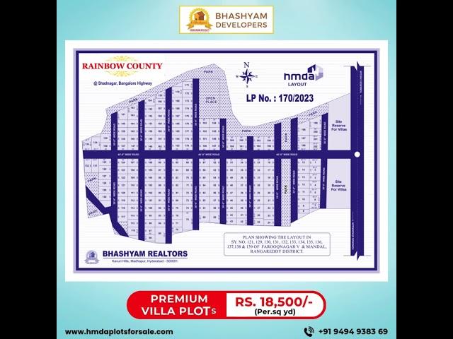 Open plots near Bangalore Highway, Shadnagar, Hyderabad  #realestate #shadnagar