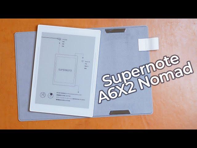 SuperNote A6 X2 Nomad is finally here!