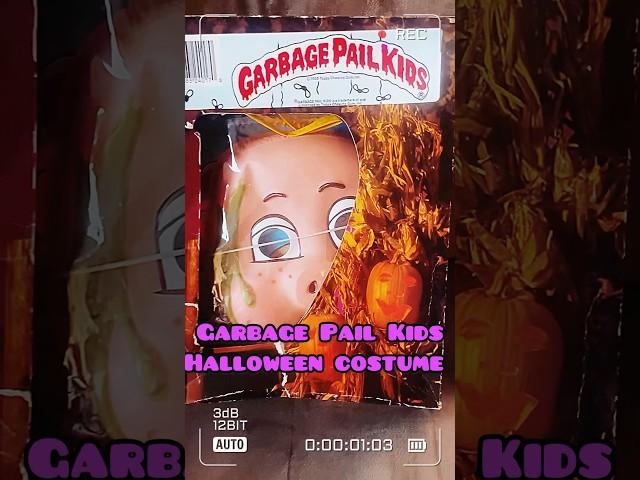 Rare Garbage Pail Kids #halloweencostume.#shorts #garbagepailkids #halloween #costume #bencooper