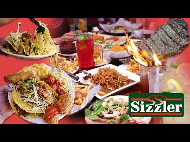 We Ordered EVERYTHING At Sizzler!!!!  | Going In