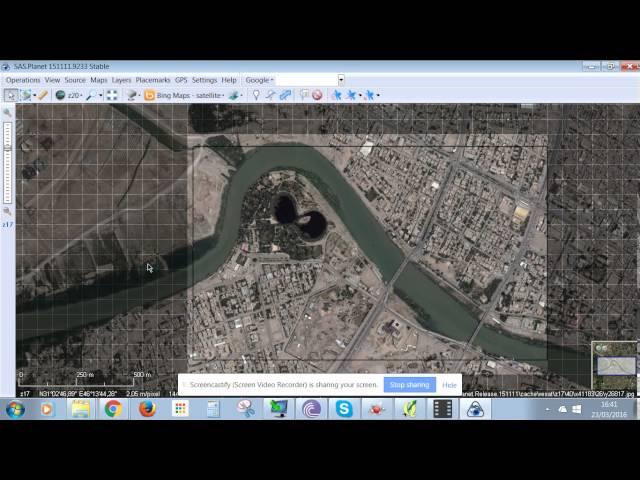 SAS PLANET how to download satellite images free