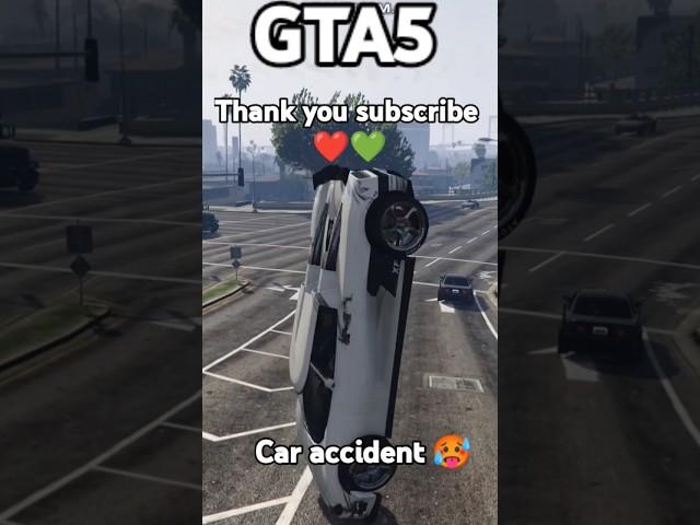 gta 5 car accident  gameplay short #gtaonline #gta #gtav #gta5