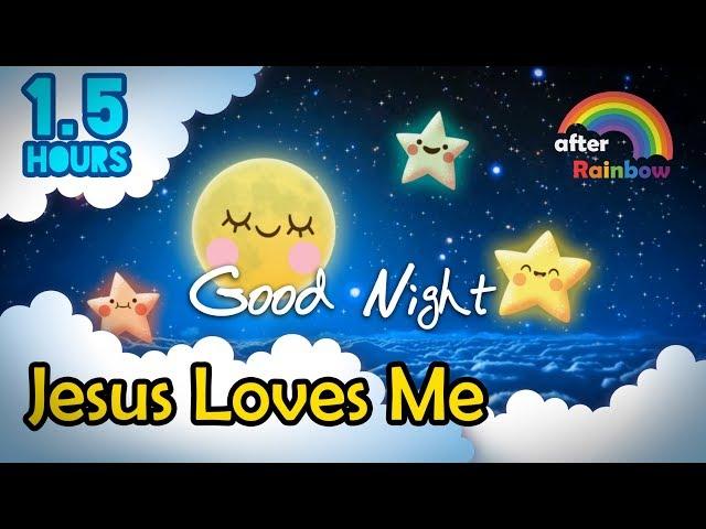 Hymn Lullaby  Jesus Loves Me  Christian Lullabies for Babies to go to sleep - 1.5 hours