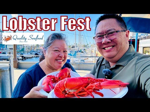 Lobster Fest on the Redondo Beach Pier! 