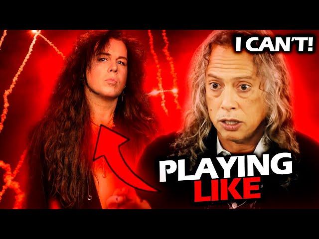 KIRK HAMMETT TRYING TO PLAY LIKE YNGWIE MALMSTEEN #METALLICA