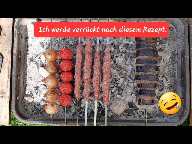 This recipe will drive you crazy, kabab with vegetables, special spices
