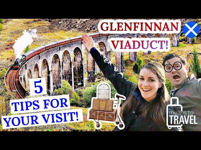 5 TIPS FOR VISITING GLENFINNAN SCOTLAND  -  Watch The Jacobite Steam Train At The Glenfinnan Viaduct