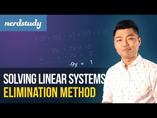 Elimination Method of Solving Linear Equations - Nerdstudy