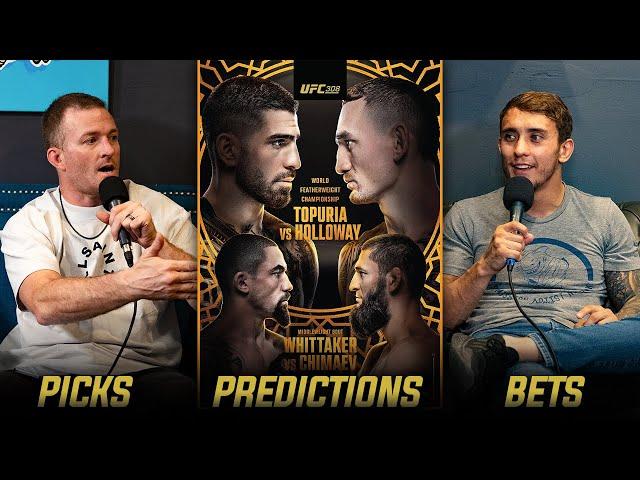 UFC 308: Max Holloway vs Ilia Topuria | Full Card Breakdown | Predictions and Bets