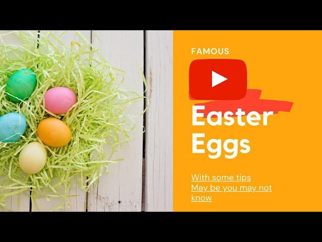 Top famous YouTube Easter Eggs - Techie World