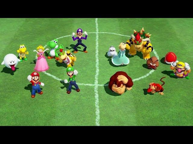 Super Mario Party - All Team Minigames (Team Mario vs. Team Donkey Kong)